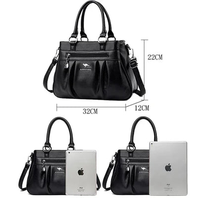 Marivella™ | Bolso de Hombro de Cuero Premium