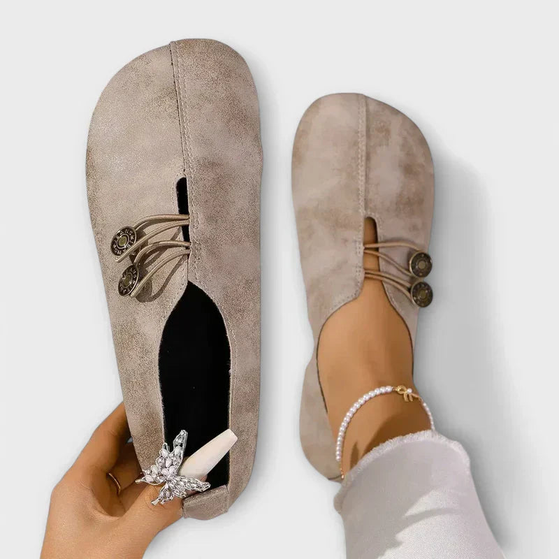 Marivella™ | Mocasines de ante con comodidad atemporal