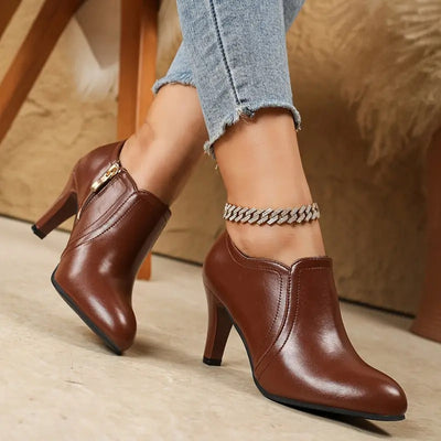 Marivella™ | Botines Ortopédicos de Cuero Premium