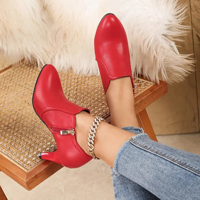 Marivella™ | Botines Ortopédicos de Cuero Premium